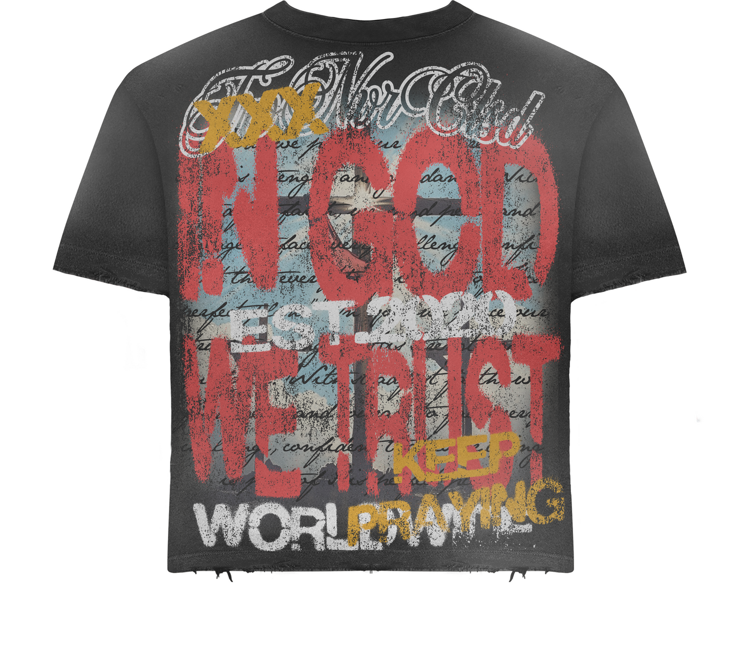 TNC Keep Praying Tee Black