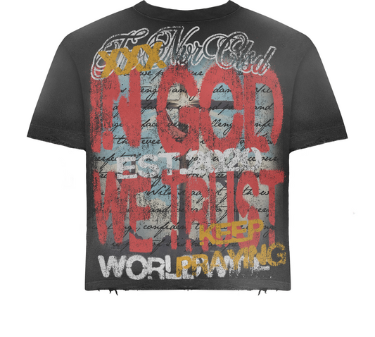 TNC Keep Praying Tee Black