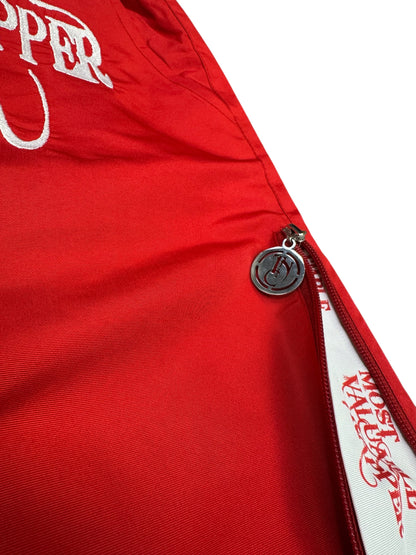 TNCxMVT Windbreaker Pants Red